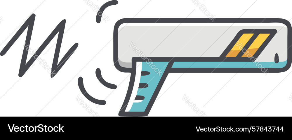 Device malfunction jolt technical error system Vector Image