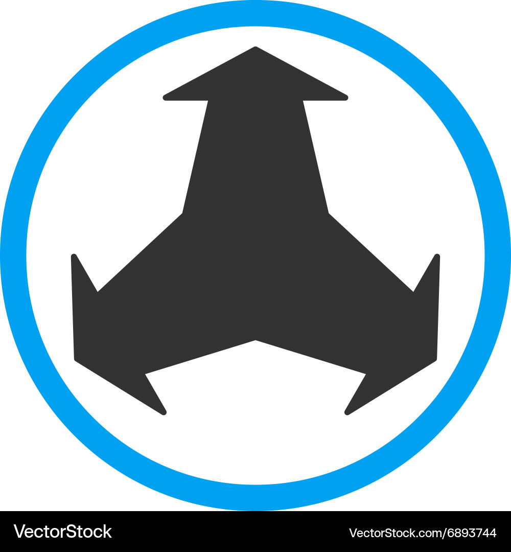 Directions rounded icon – Royalty-Free Vector | VectorStock, image size:1000x1080