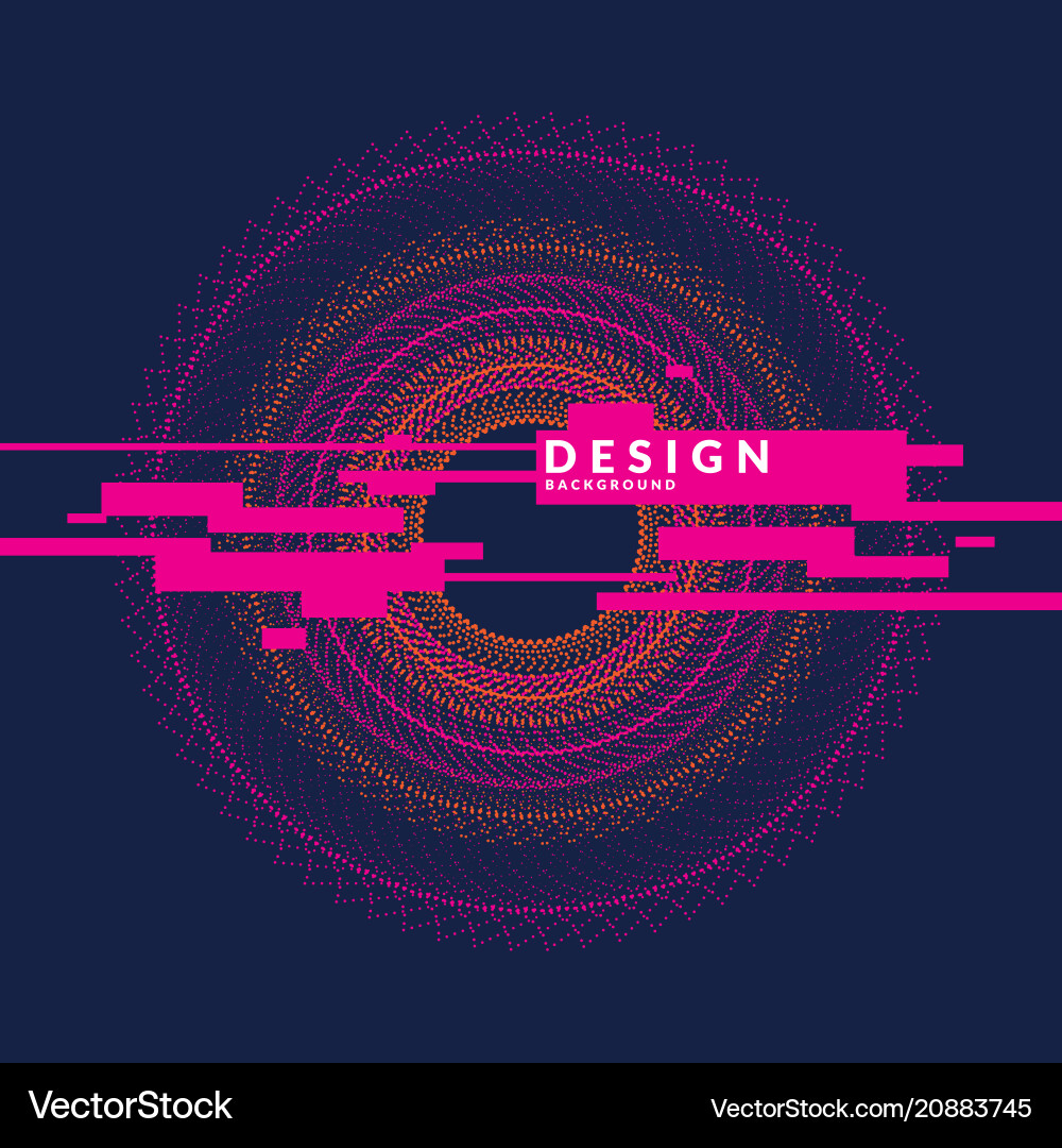Abstract background with dynamic waves Abstract background with dynamic waves vector image