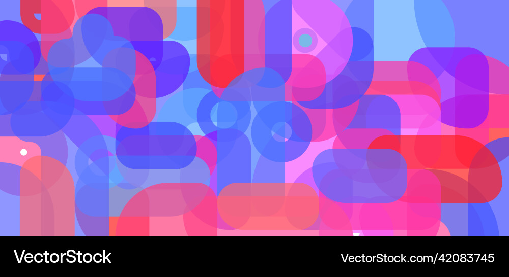 Abstract geometric seamless pattern from color Abstract geometric seamless pattern from color vector image
