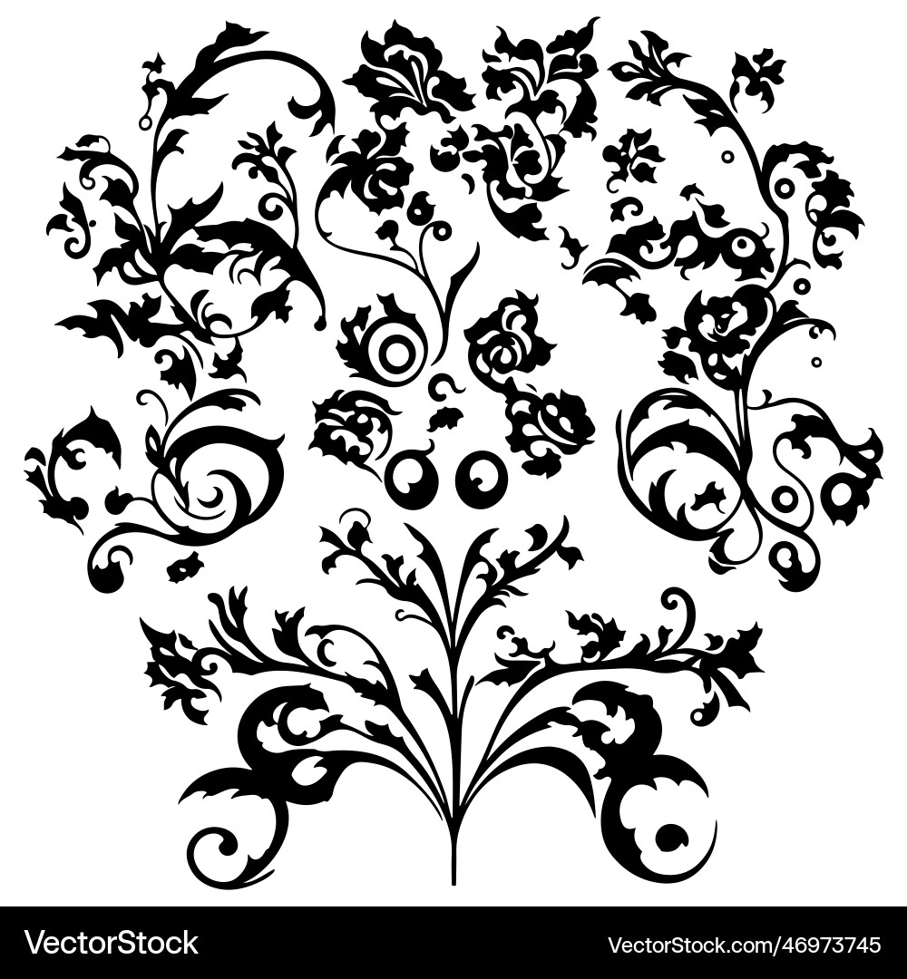 Blumenschmuck Kunstschmuck Blumenschmuck Kunstschmuck vektorbild