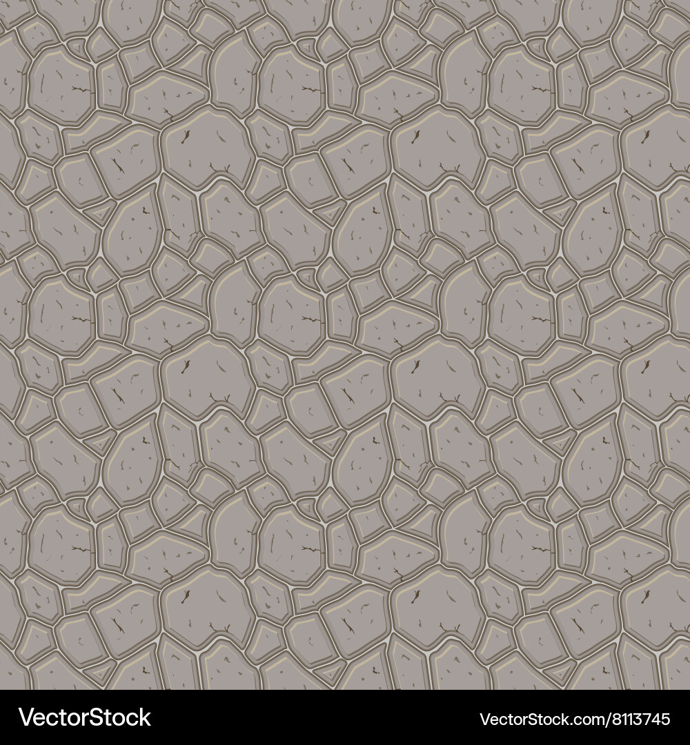 Brown stone seamless background Royalty Free Vector Image