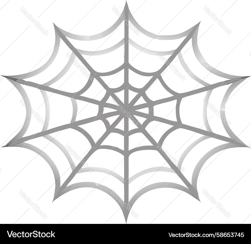 Geometric spider web abstract pattern design Vector Image
