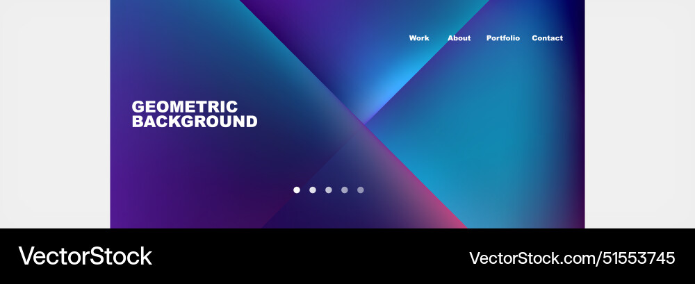 Gradient triangles composition with bright fluid Gradient triangles composition with bright fluid vector image