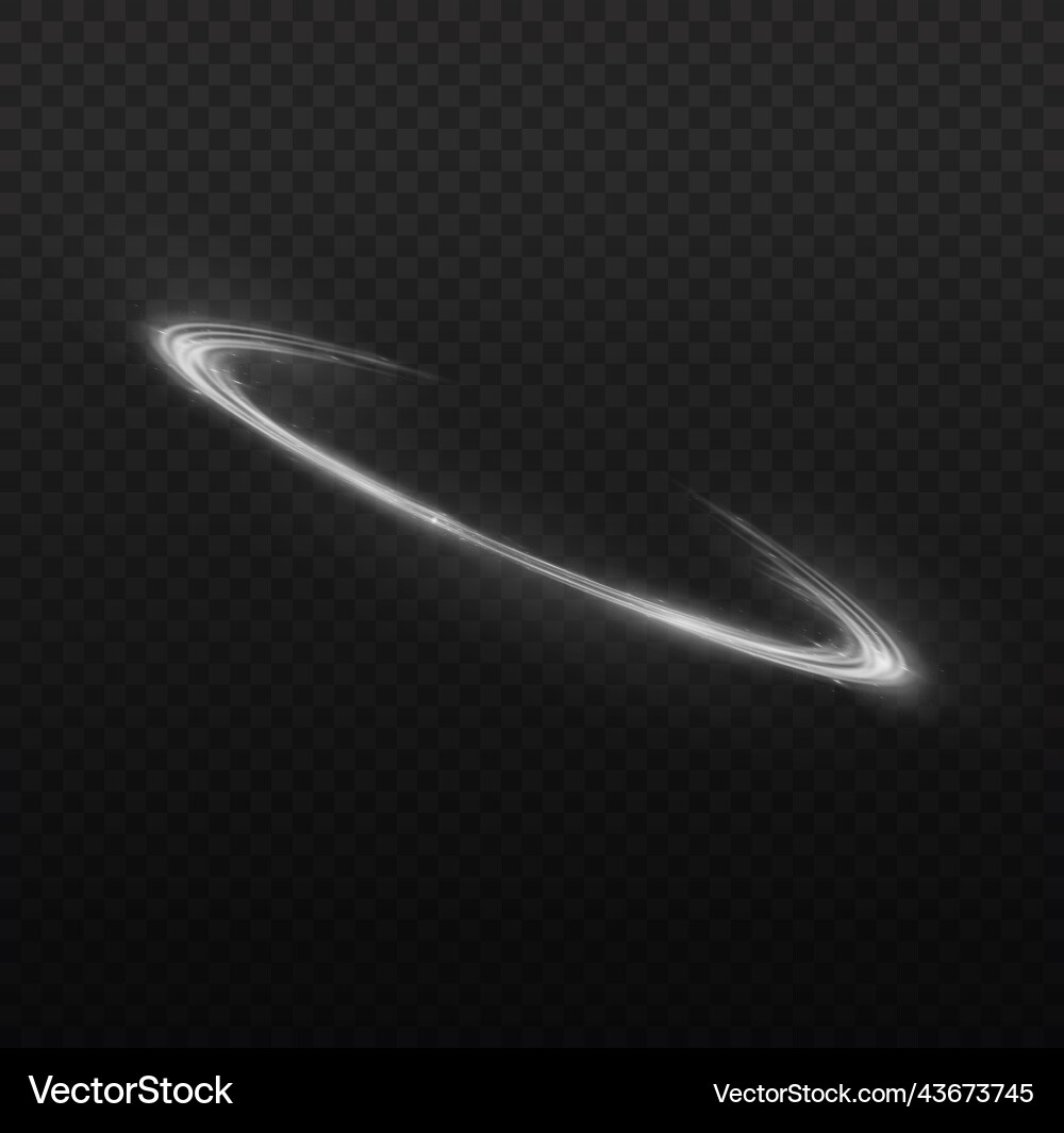 Weiße stumpfe Spur wellige Linie der Lichtgeschwindigkeit Weiße stumpfe Spur wellige Linie der Lichtgeschwindigkeit vektorbild