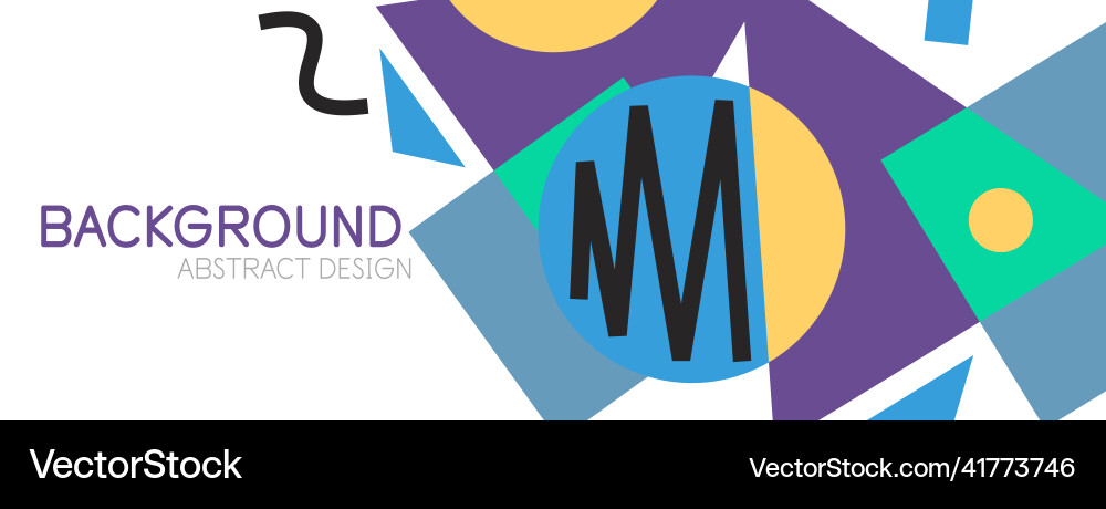 Abstract background blocks lines triangles Abstract background blocks lines triangles vector image
