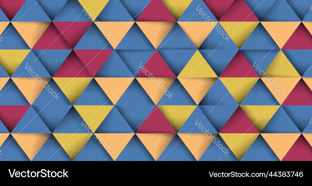 Abstract geometric pattern grid of gradient Vector Image