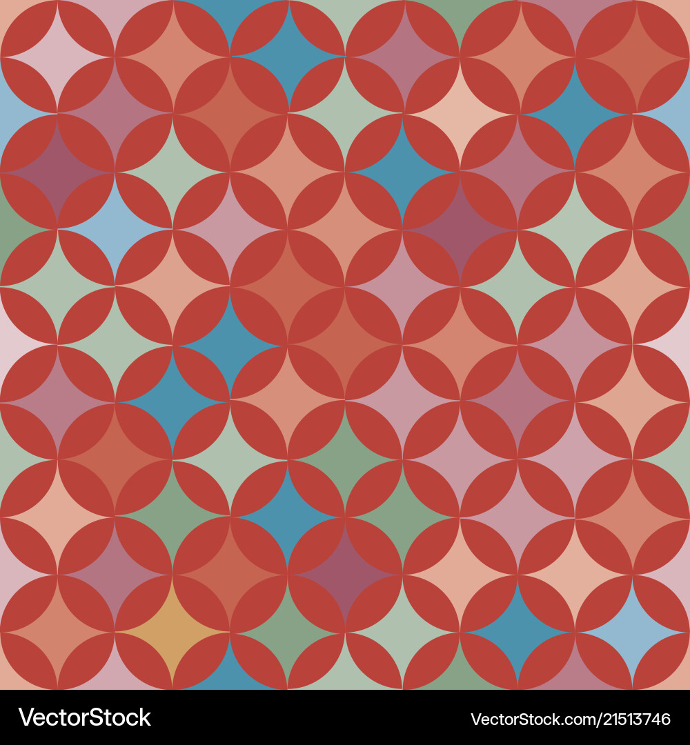 Abstract seamless retro tile pattern Abstract seamless retro tile pattern vector image