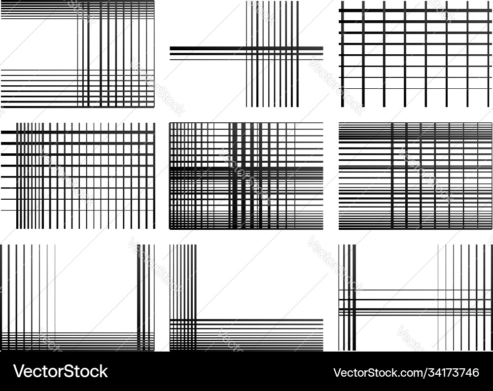Mosaic style mesh grid grill intersecting Mosaic style mesh grid grill intersecting vector image