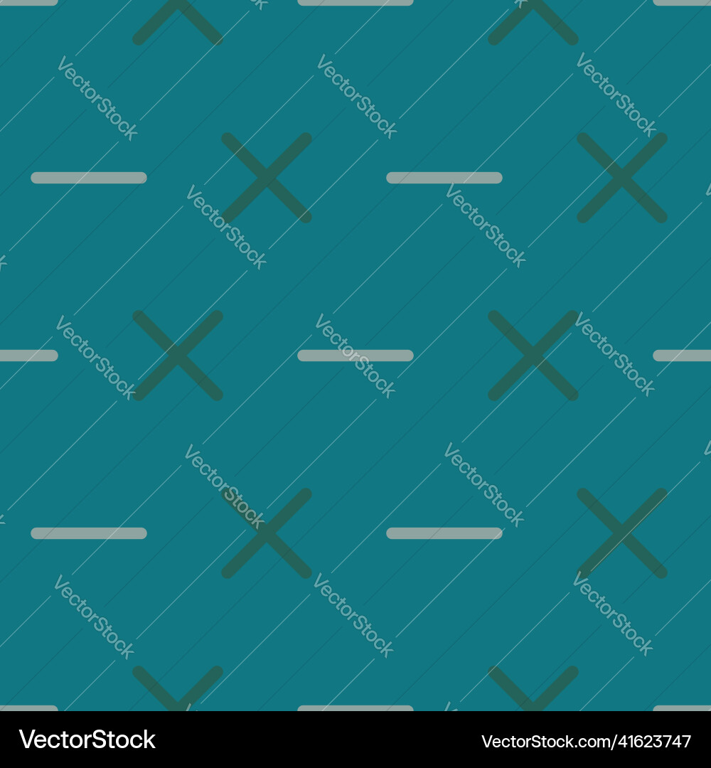 Calculate symbols seamless repeat pattern vector image
