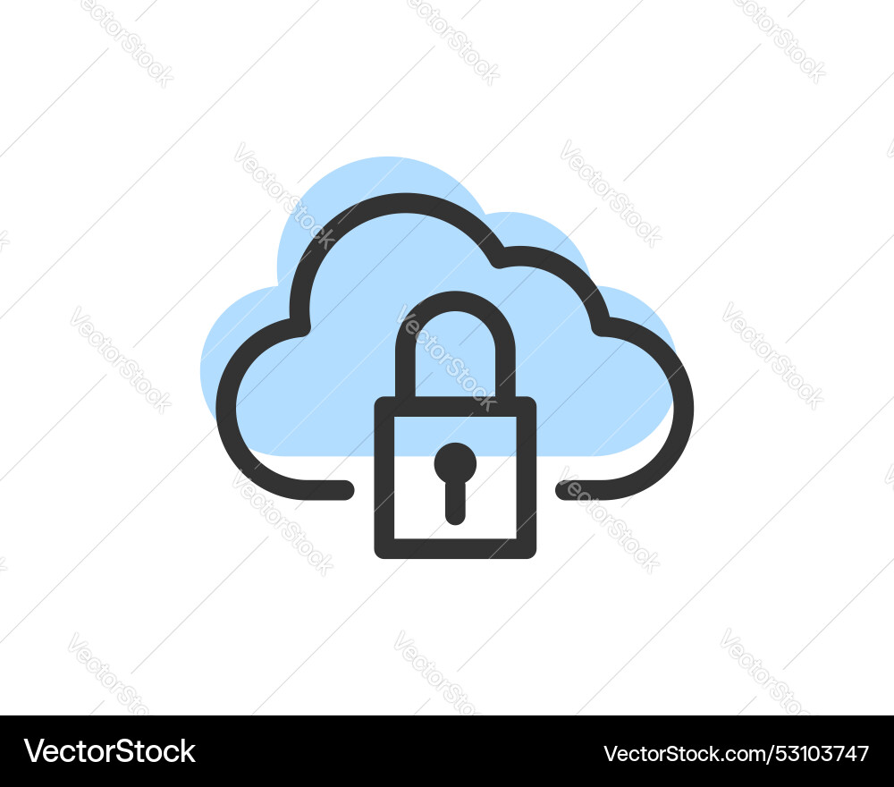 Cloud storage and data transfer icon computing Cloud storage and data transfer icon computing vector image