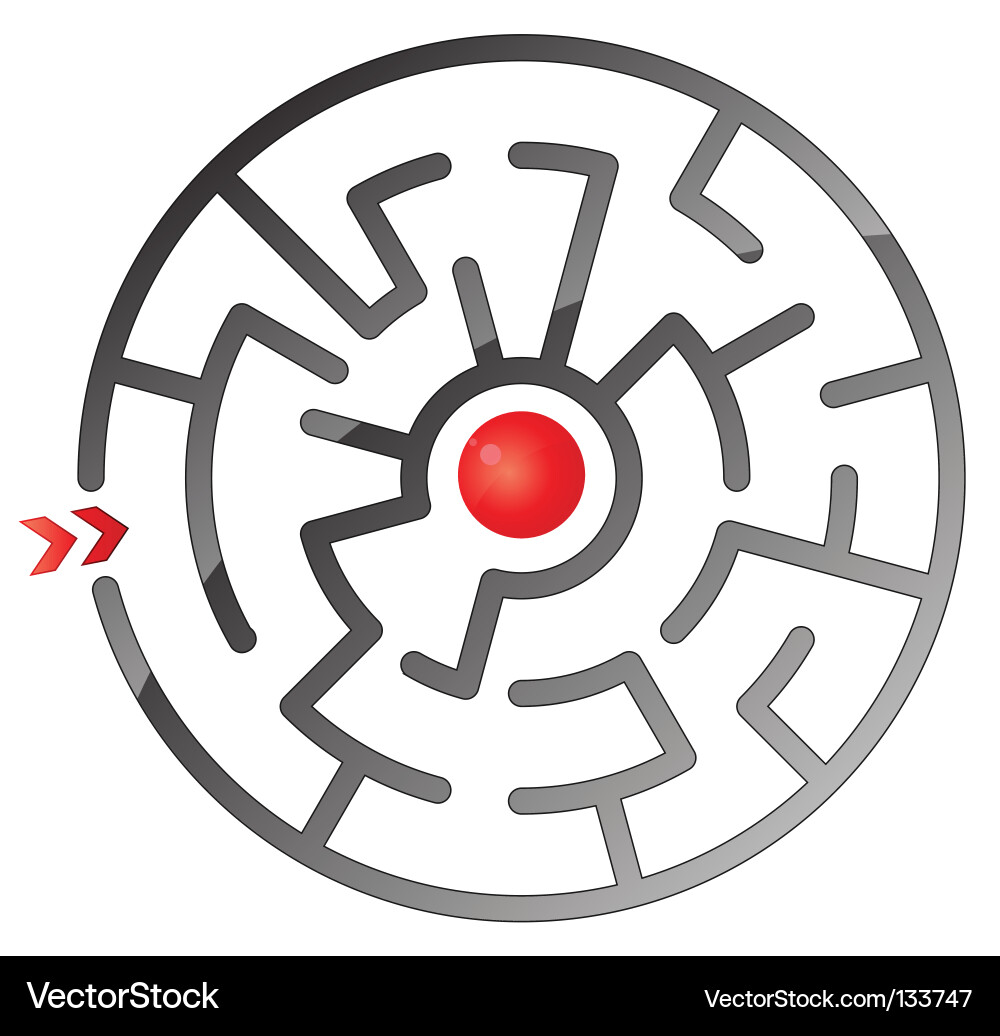 Maze Vector Image