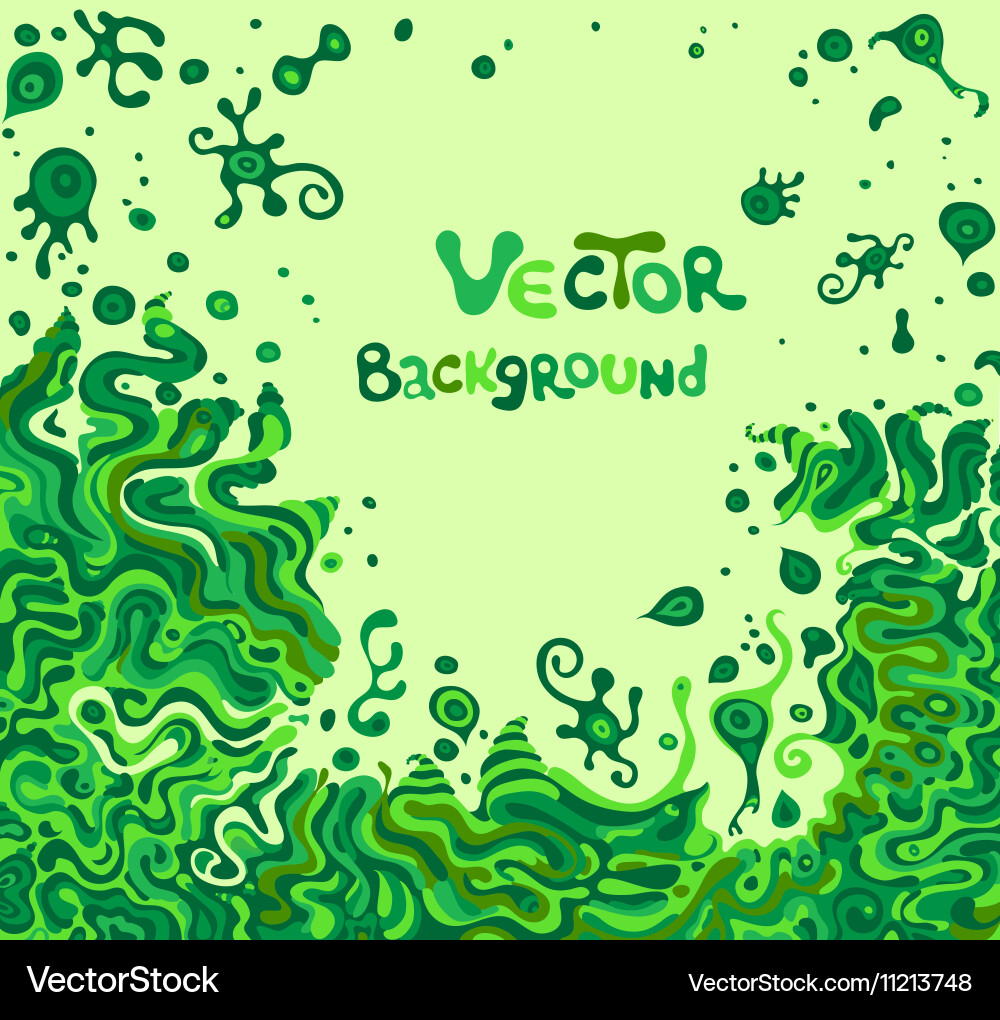 Doodle background with space for your text Vector Image