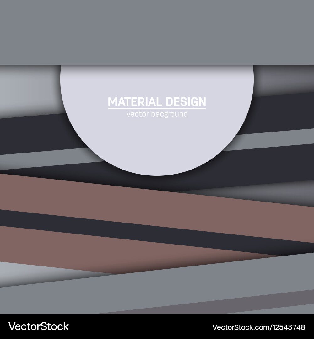 Material design background abstract vector image
