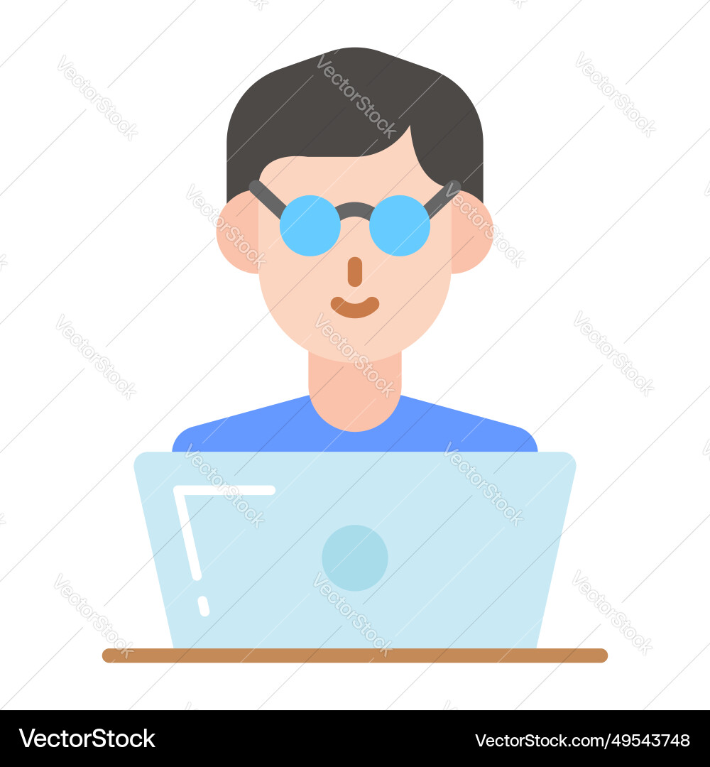 Premium design of programmer professional worker vector image