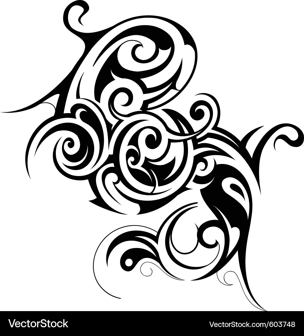 Tattoo ink Vector Image