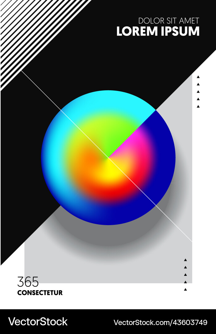 Abstract gradient geometric shape layout design Abstract gradient geometric shape layout design Vector Image