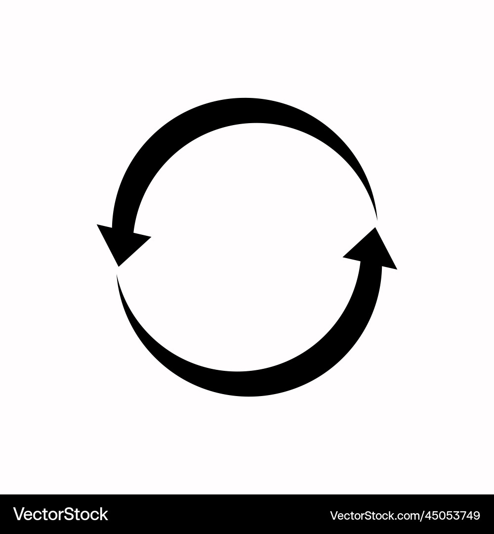 Black round go back return arrow icon simple Black round go back return arrow icon simple vector image