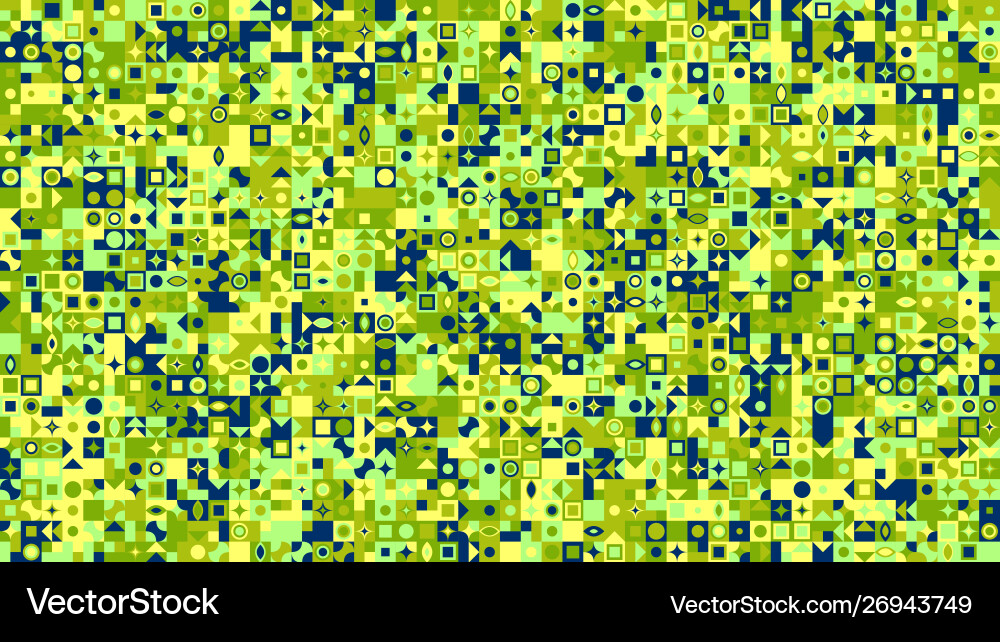 Chaotic colorful abstract mosaic pattern website Chaotic colorful abstract mosaic pattern website vector image
