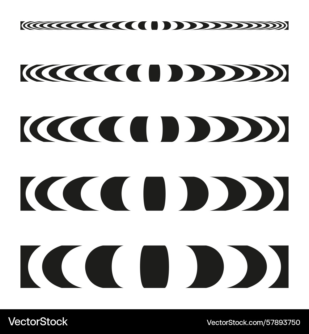 Abstract stripe pattern converging line design Abstract stripe pattern converging line design vector image