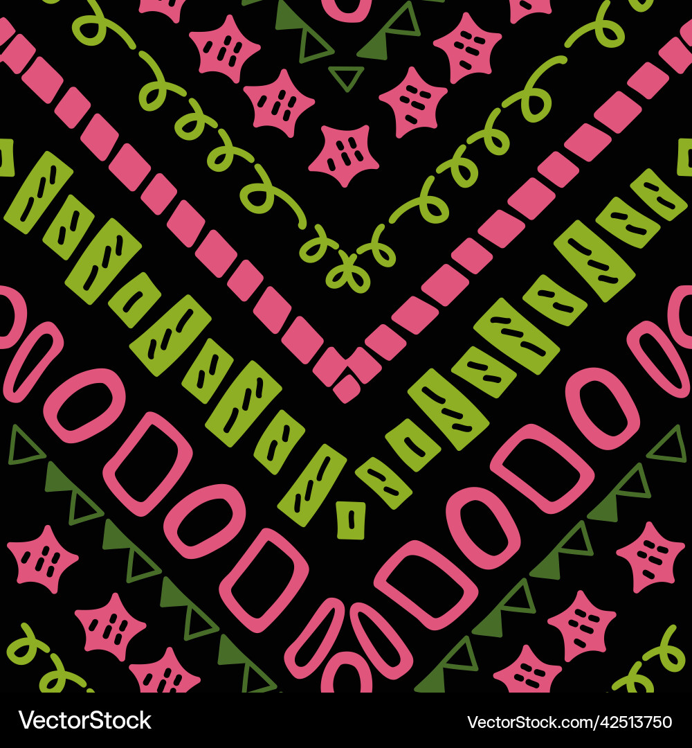 Abstract zigzag pattern for cover design retro Vector Image