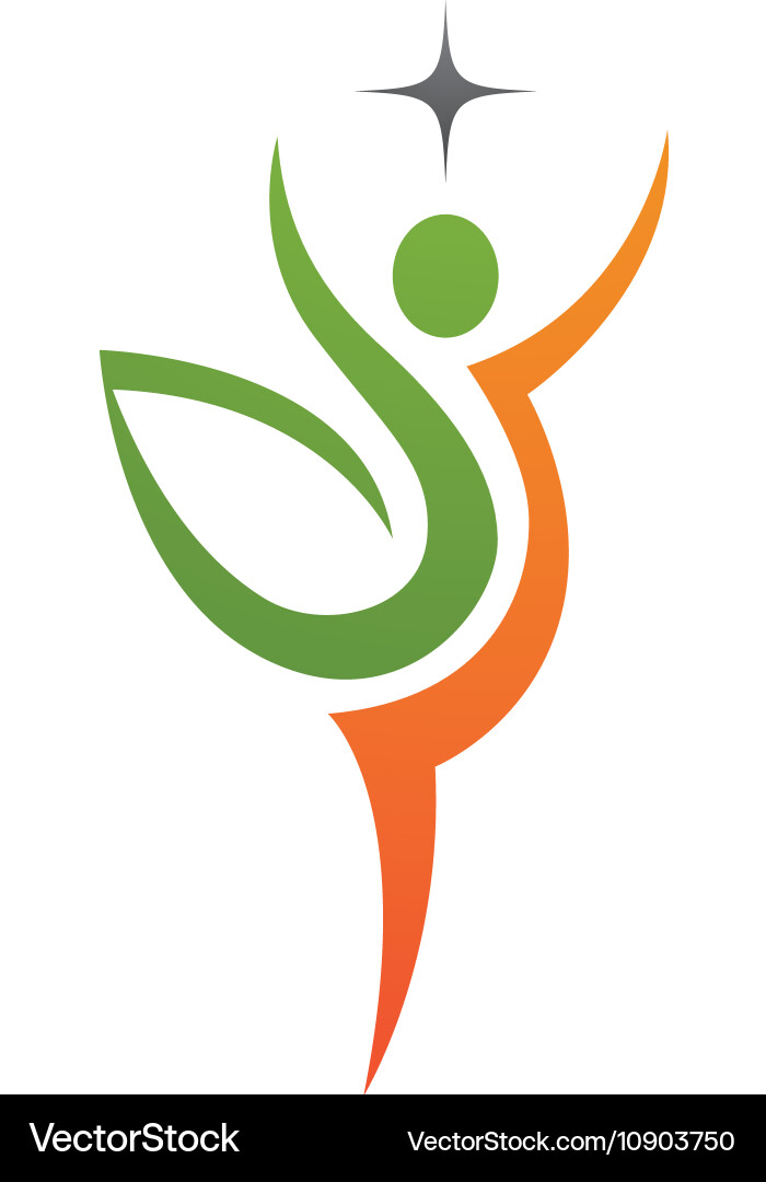 Health logo template Vector Image