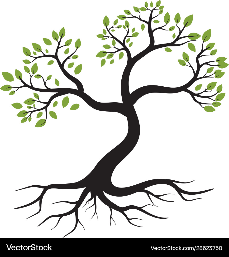 Logos green tree leaf ecology Logos green tree leaf ecology vector image
