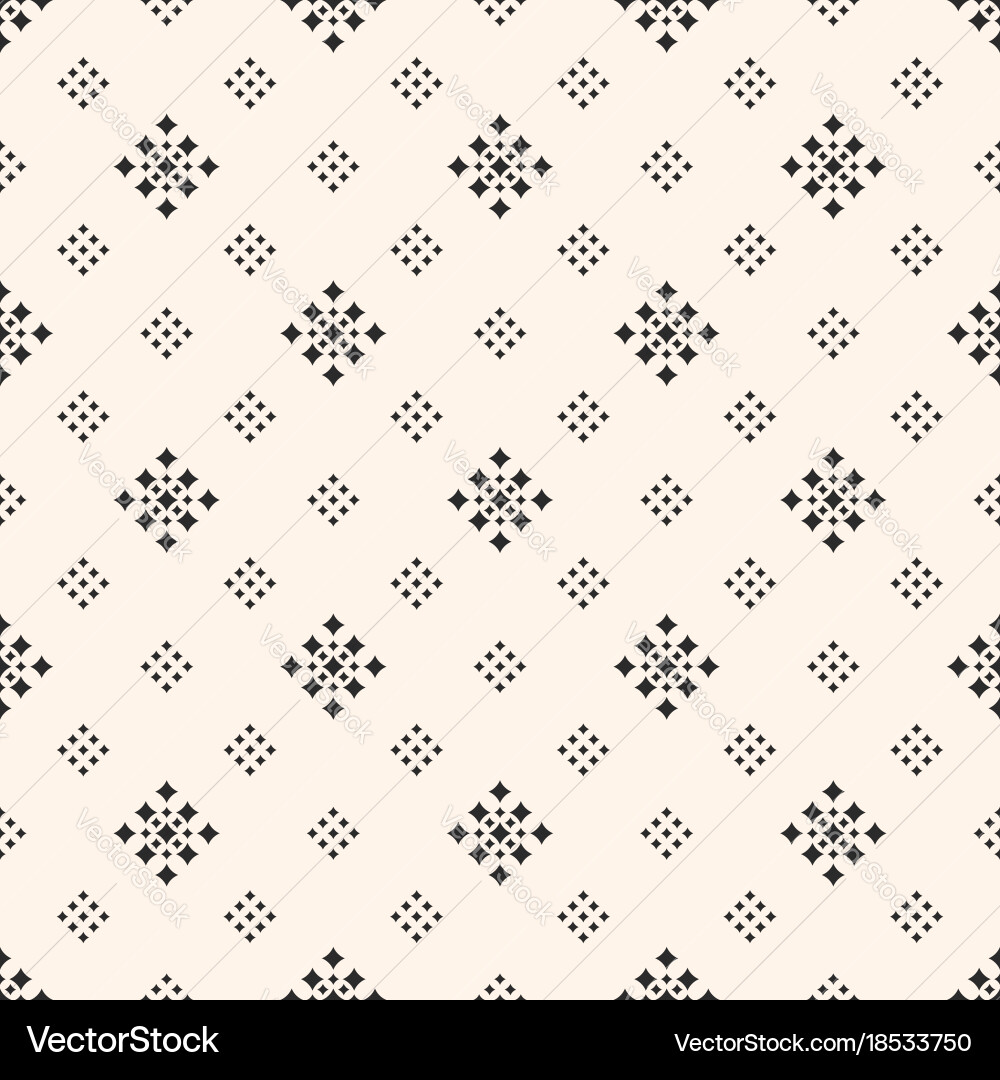 Tiny Rhombus Pattern vector image