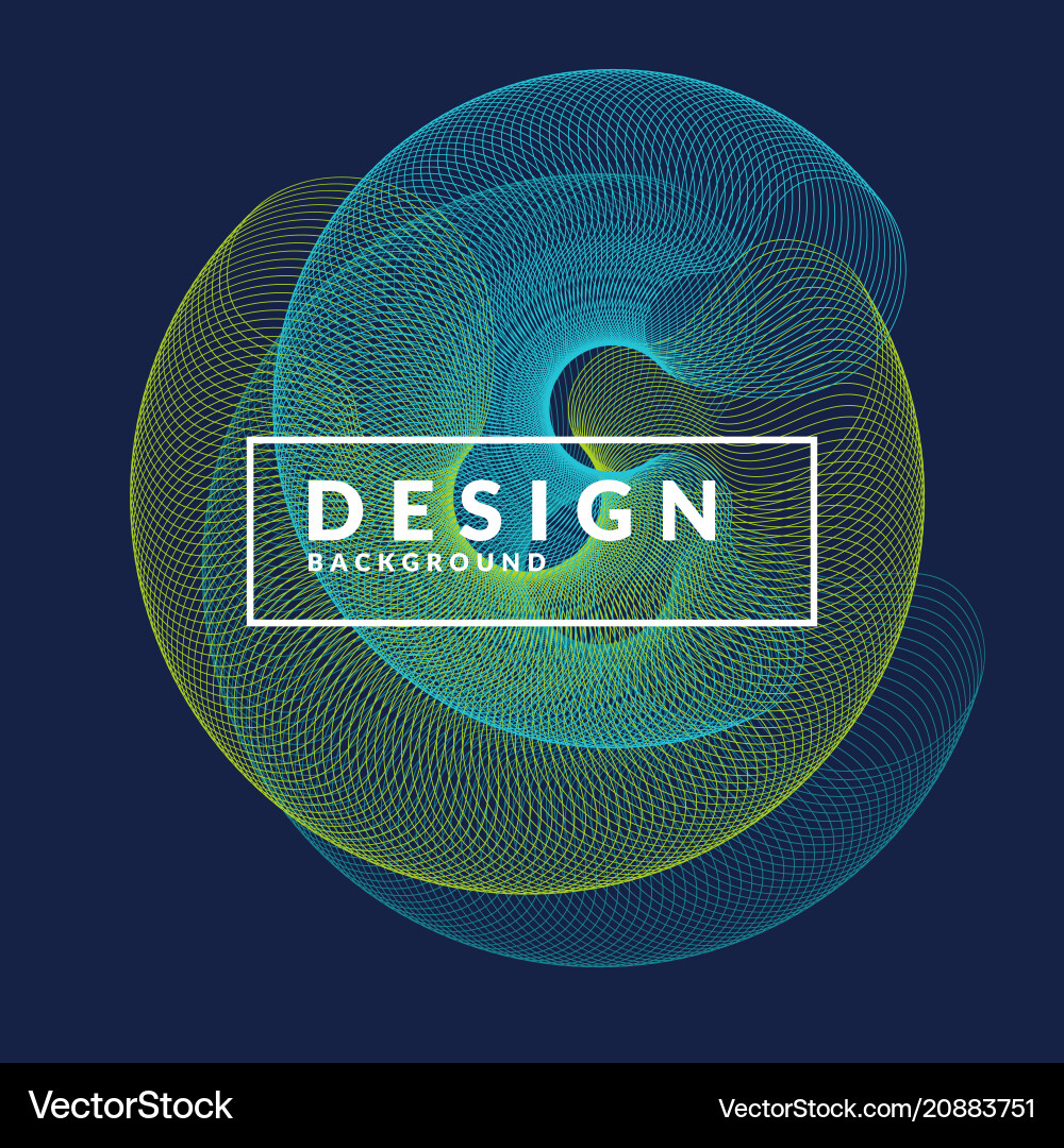 Bright abstract background with a dynamic waves Bright abstract background with a dynamic waves vector image