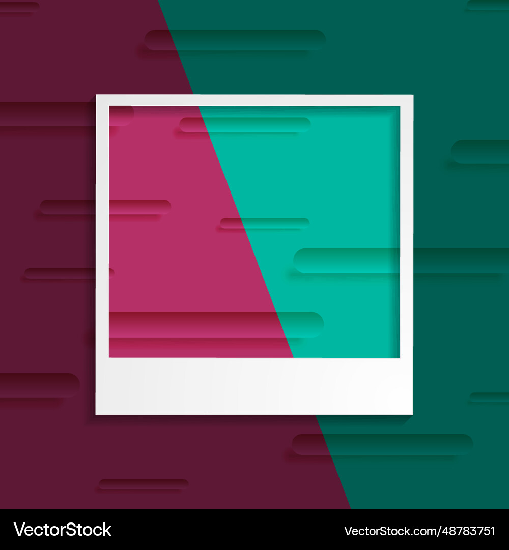 Tech abstract background with photo frame Tech abstract background with photo frame vector image