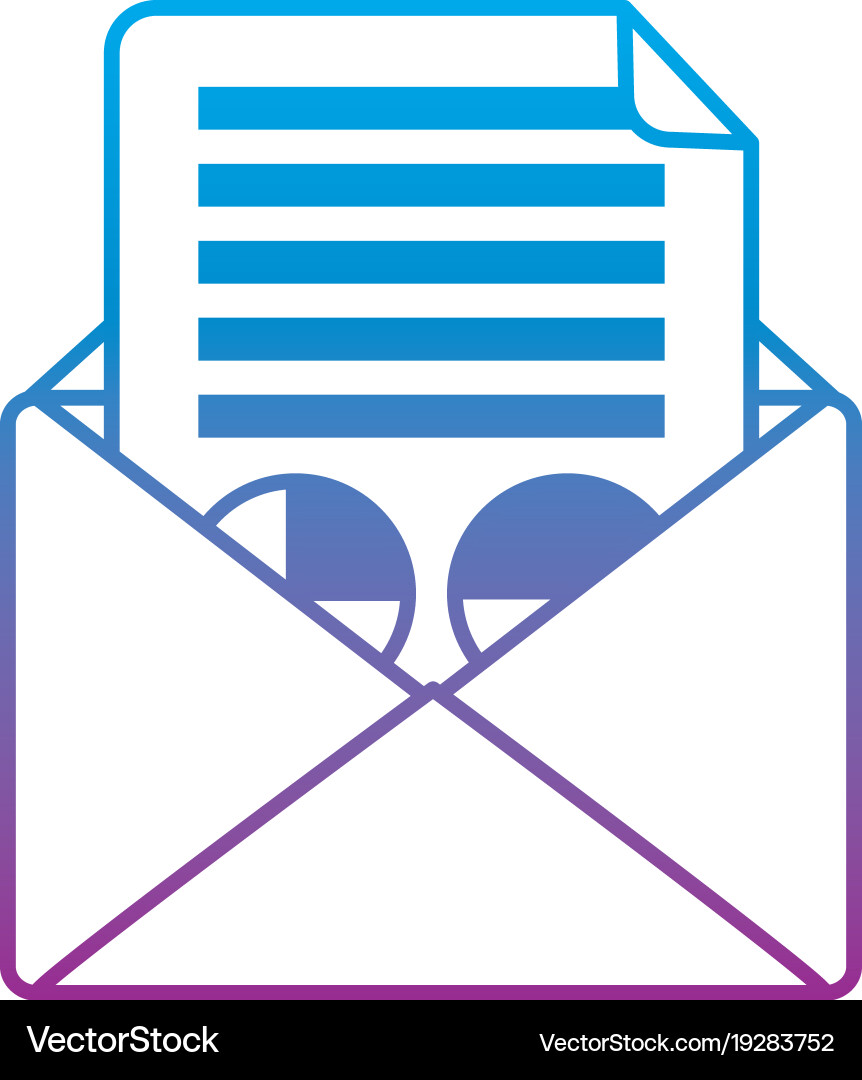 Graph chart on paper icon image vector image