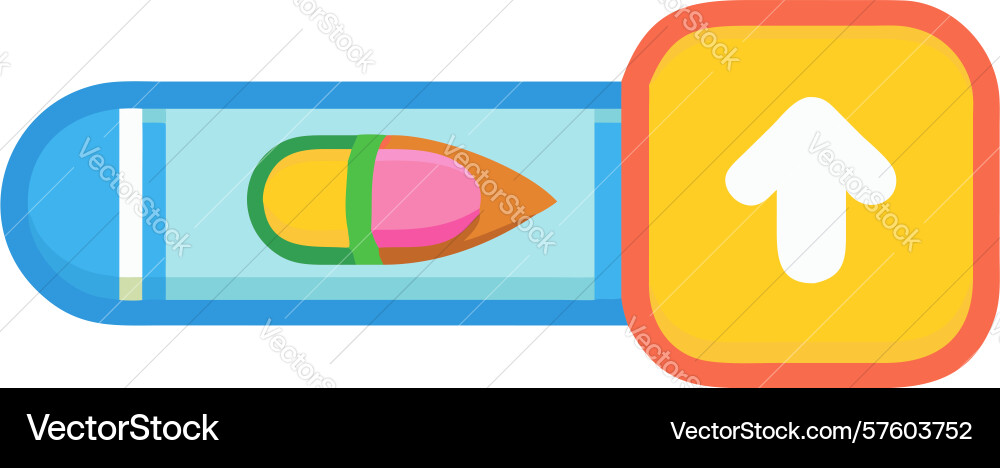 Progress upload bar icon design generative ai vector image