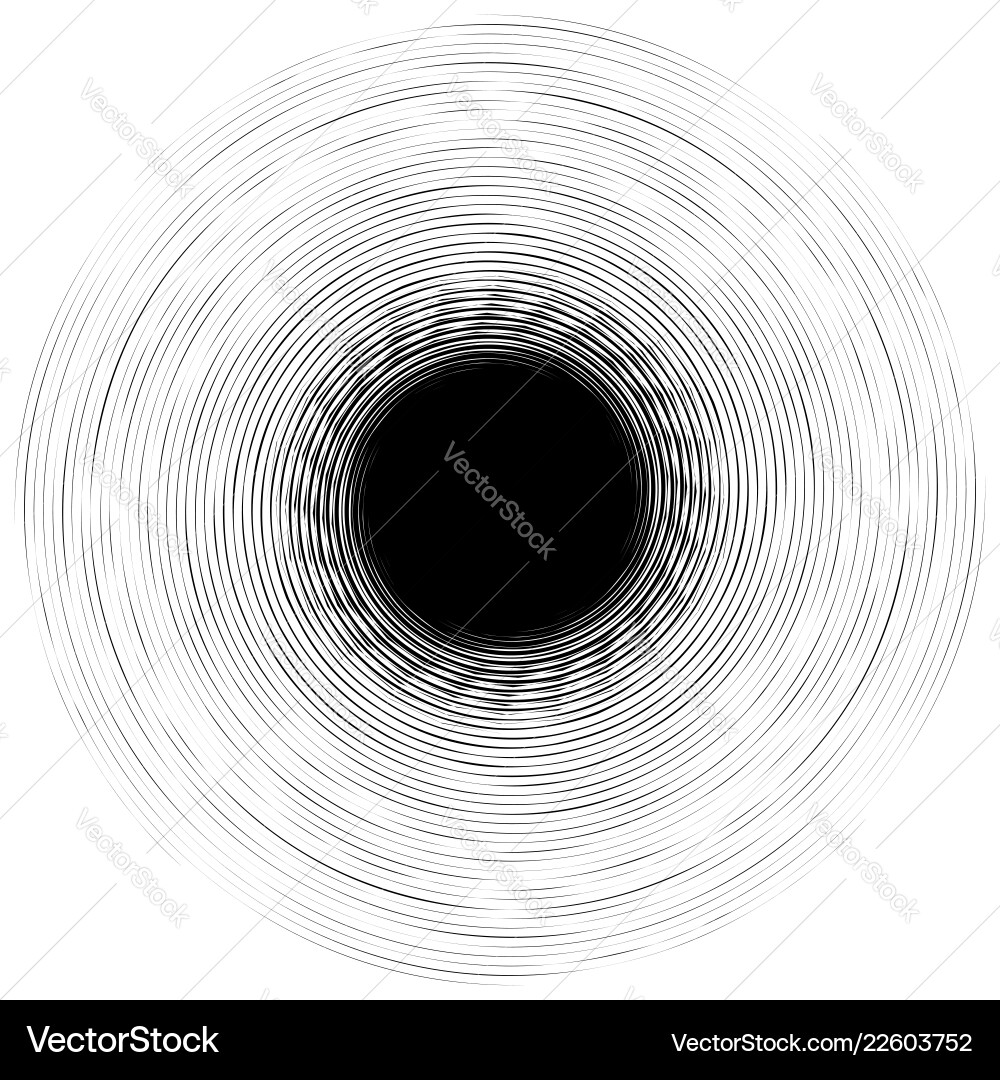 Radial lines with rotating distortion abstract Radial lines with rotating distortion abstract vector image