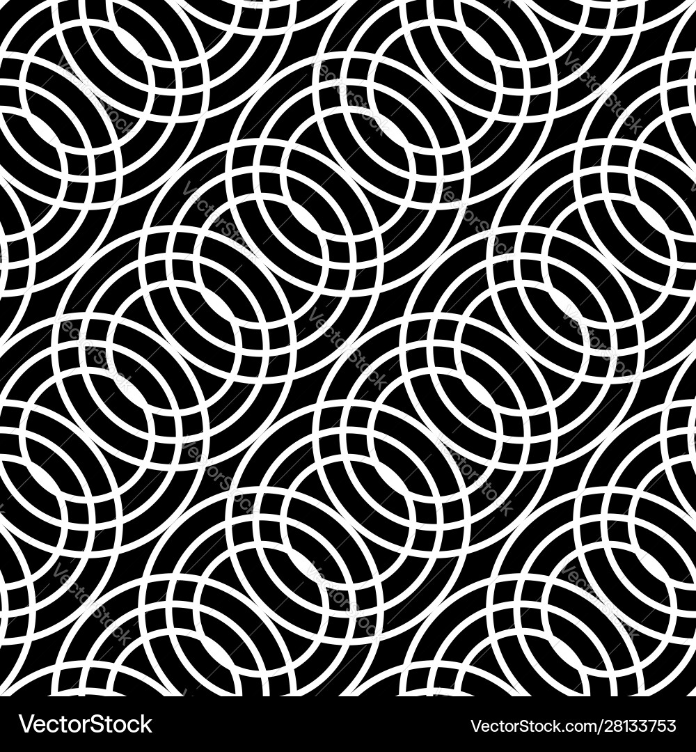 Design seamless chain pattern vector image