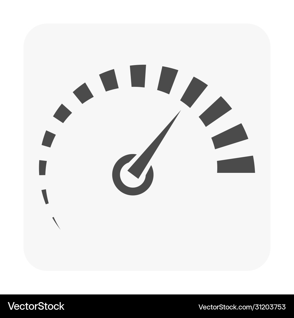 Gauge meter icon Gauge meter icon vector image