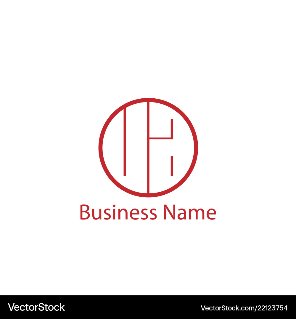 Initial letter ua logo template design Initial letter ua logo template design vector image