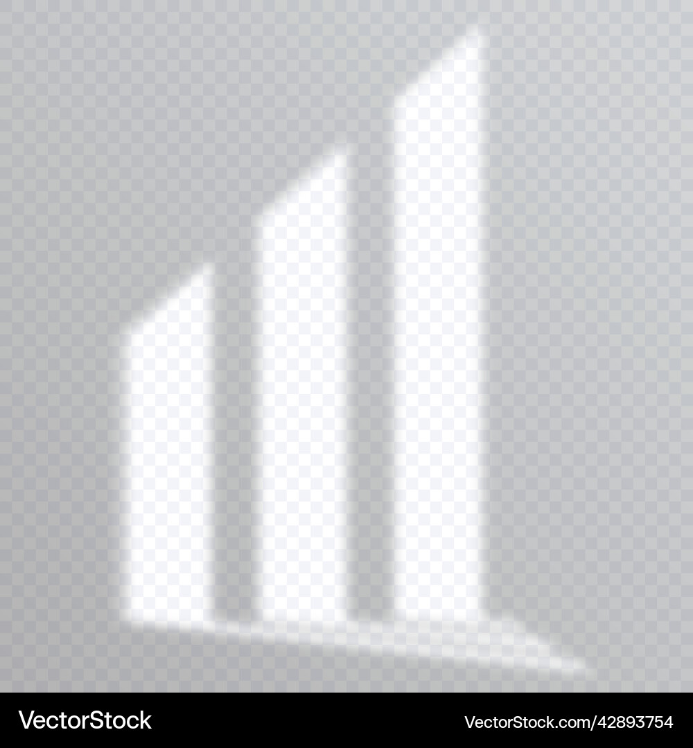 Shadow overlay effect soft light and shadows Shadow overlay effect soft light and shadows vector image