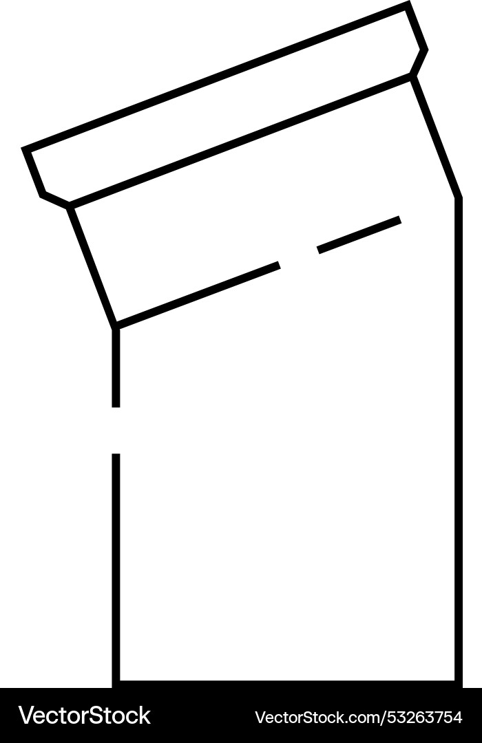 Technology pipeline line icon Vector Image