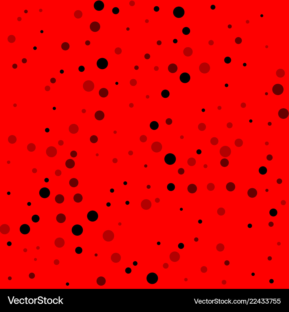 Scattered random black dots dark points dispersio Vector Image