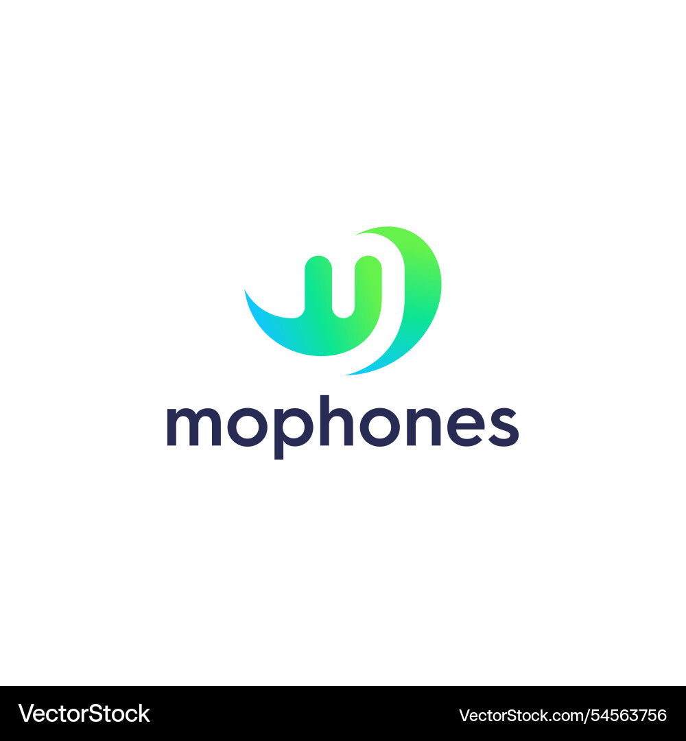 Abstract w logo design Royalty Free Vector Image