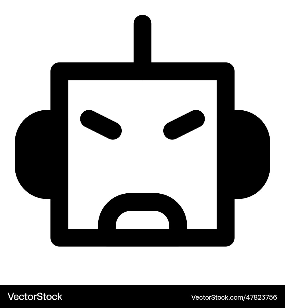 Automated software application installed vector image