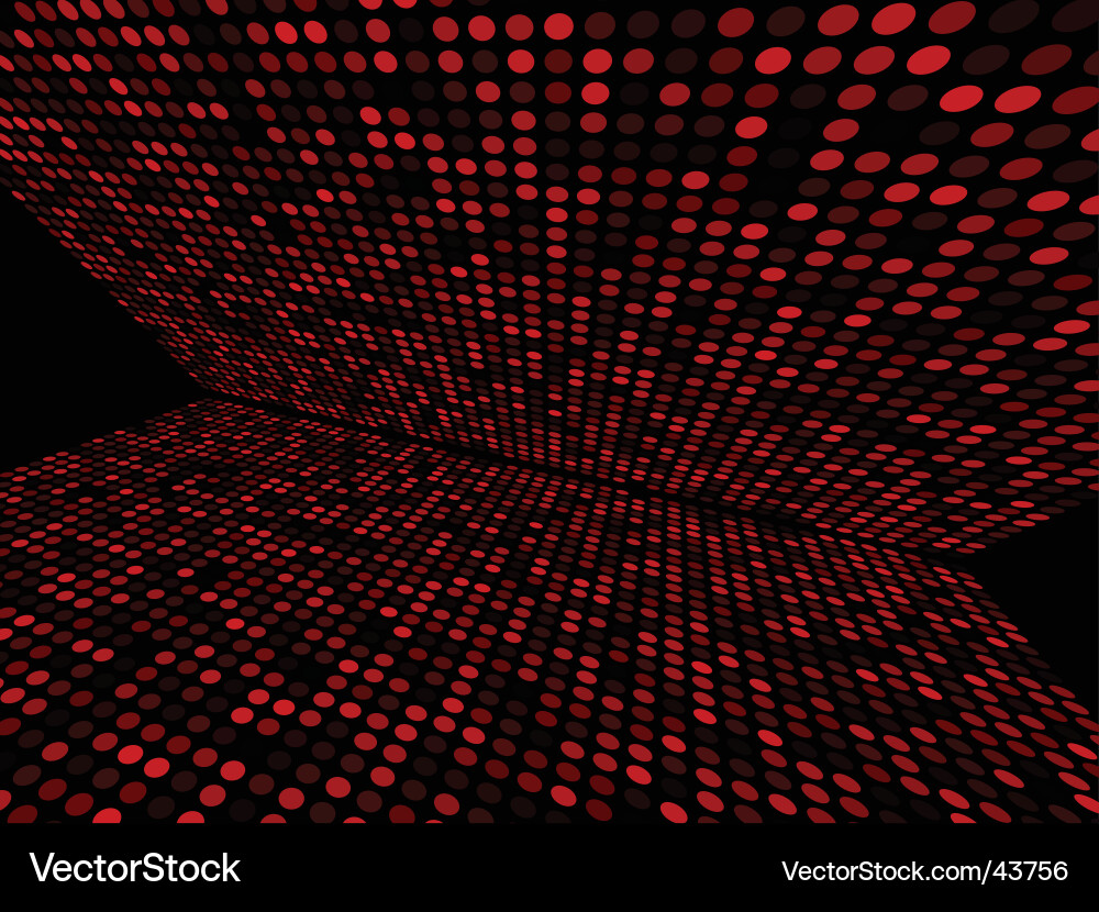Dynamic Dot Pattern vector image