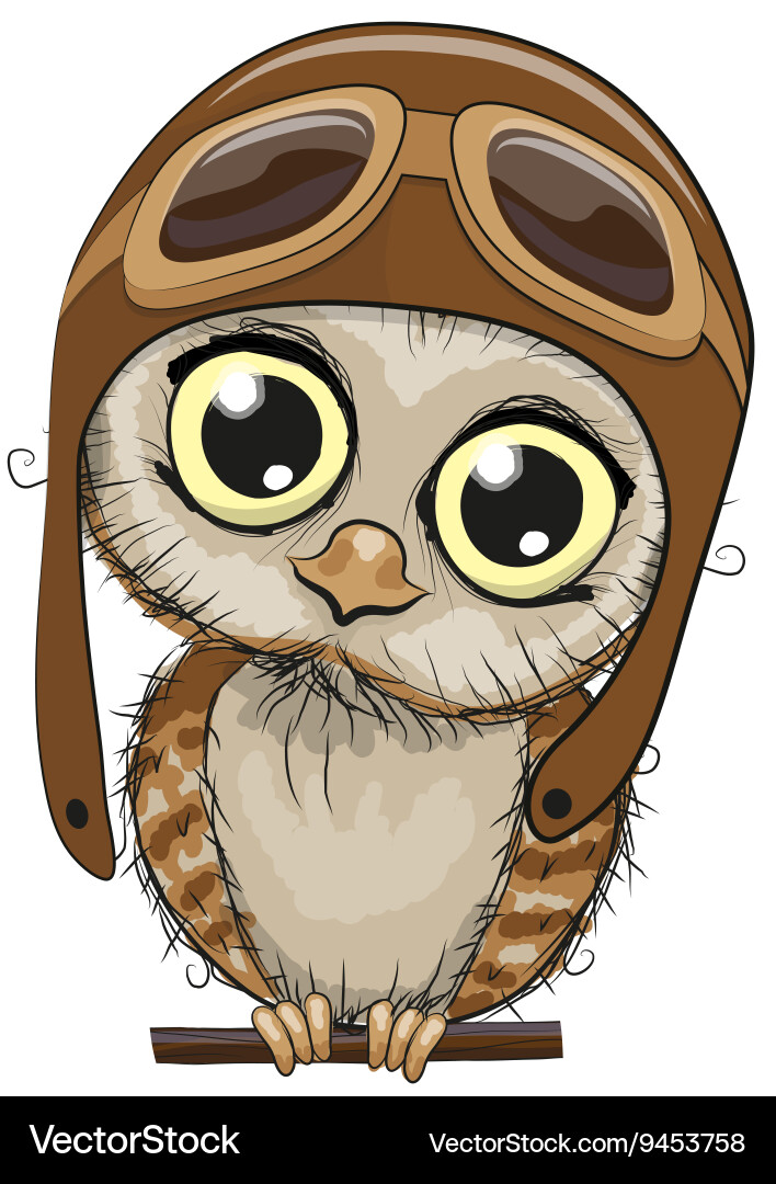 Cute owl Royalty Free Vector Image - VectorStock