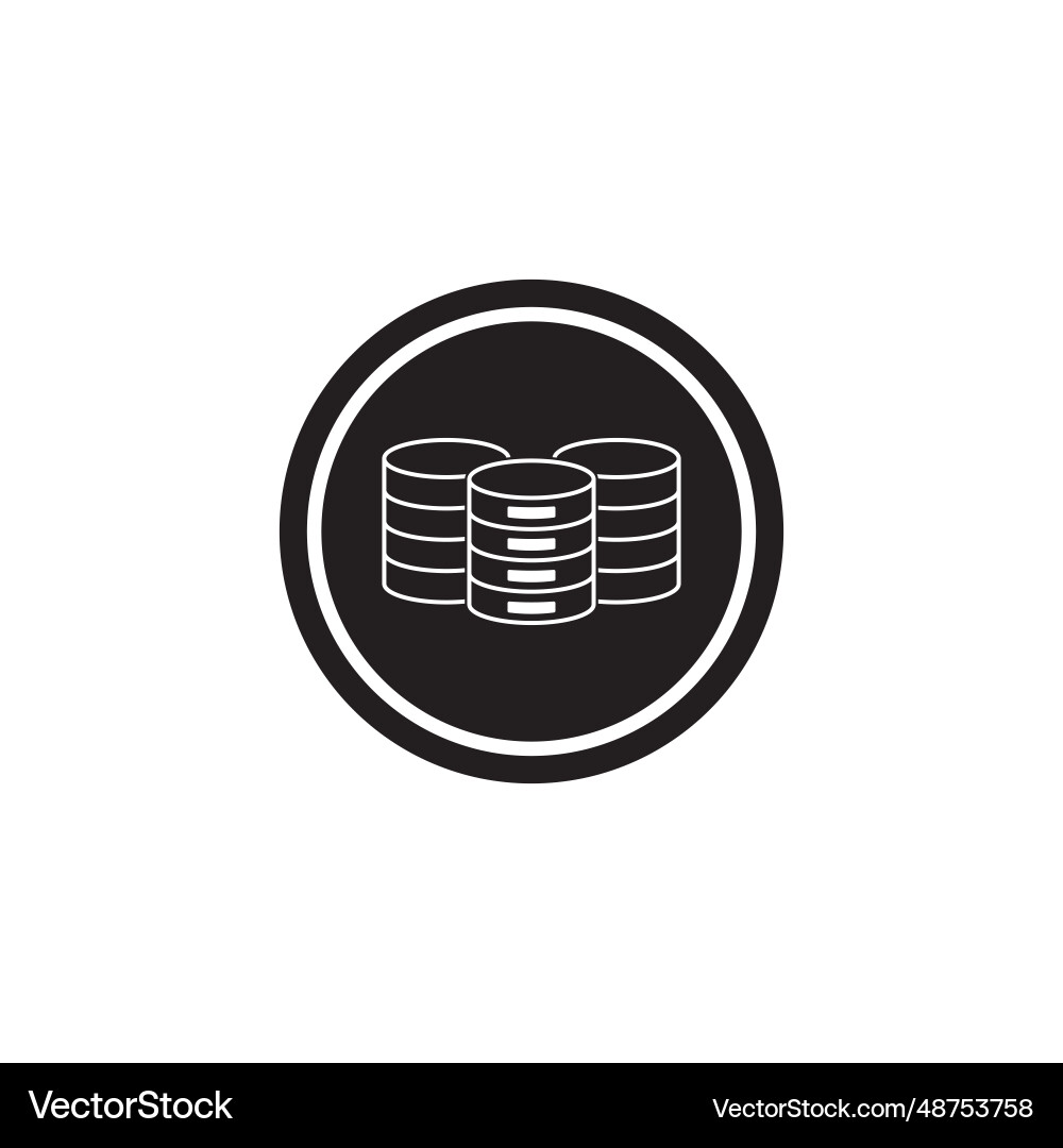 Database icon Vector Image