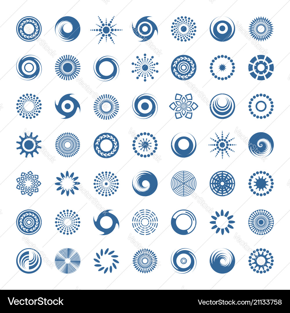 Design elements set Design elements set vector image