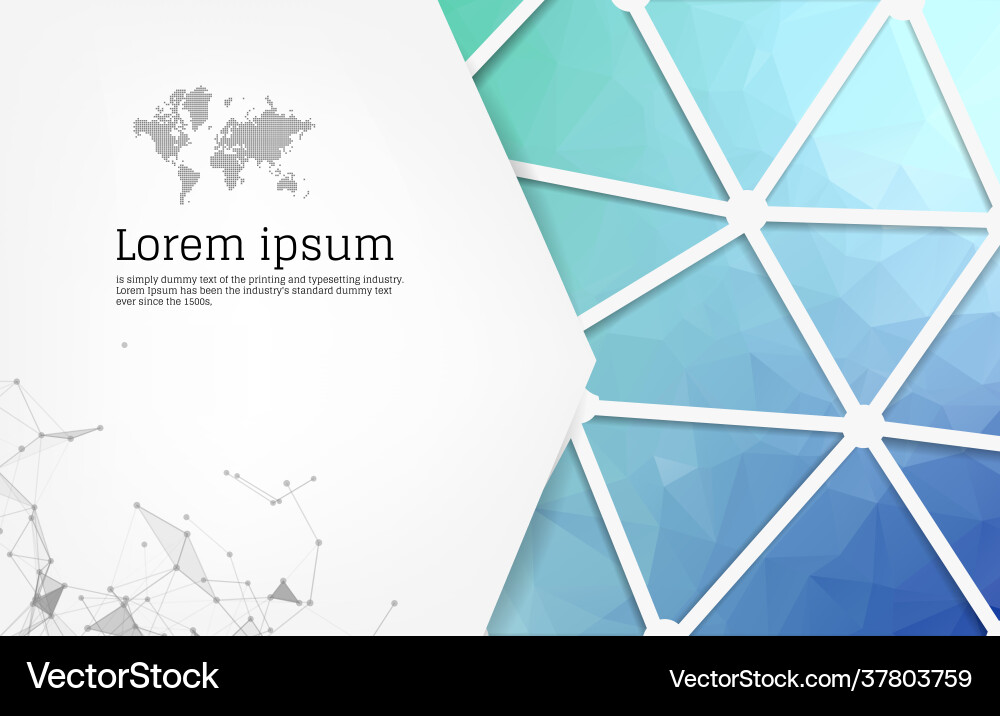 Abstract background with colorful triangles Abstract background with colorful triangles vector image