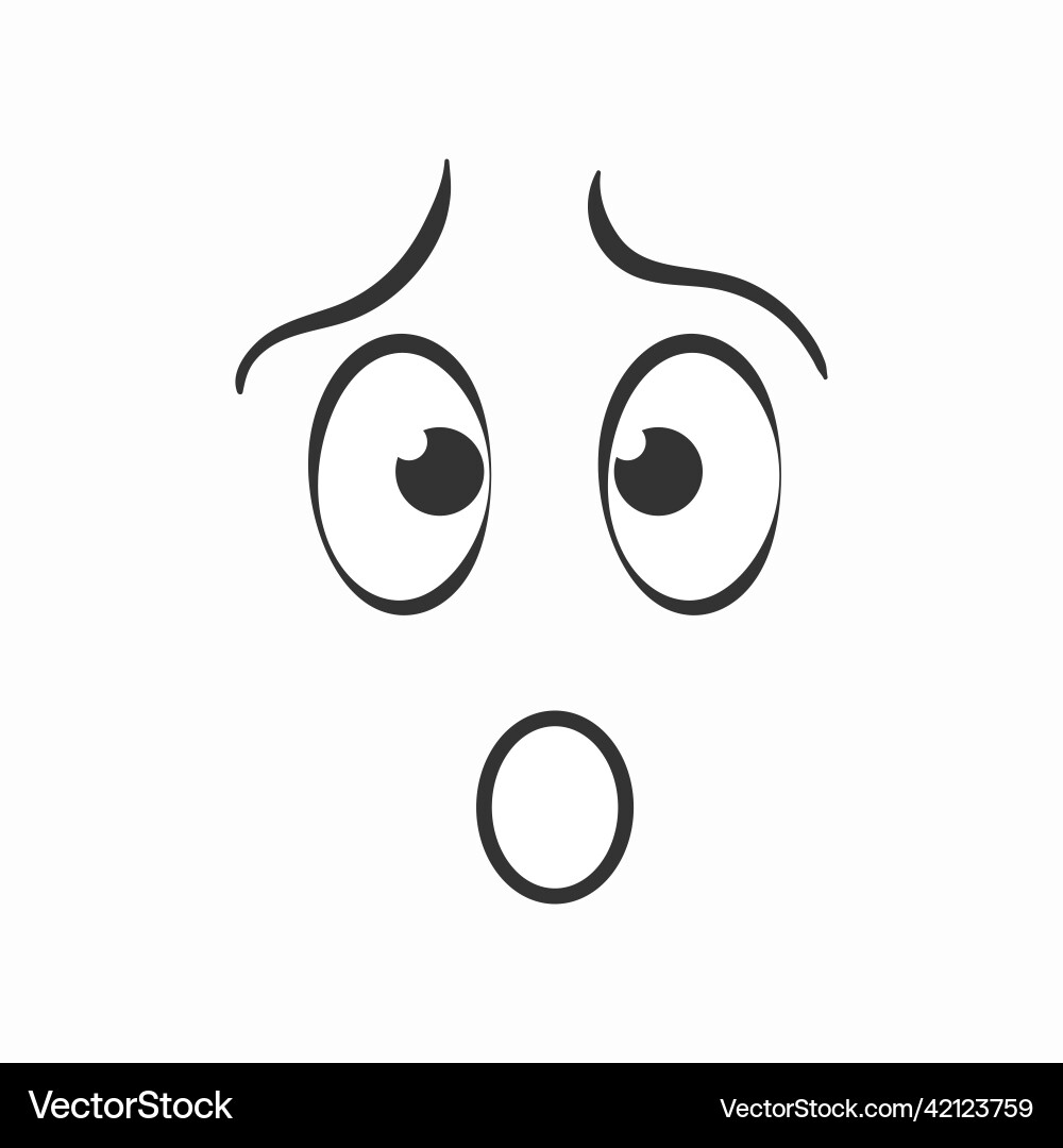 Hand draw emotions scribble doodle funny faces Hand draw emotions scribble doodle funny faces vector image