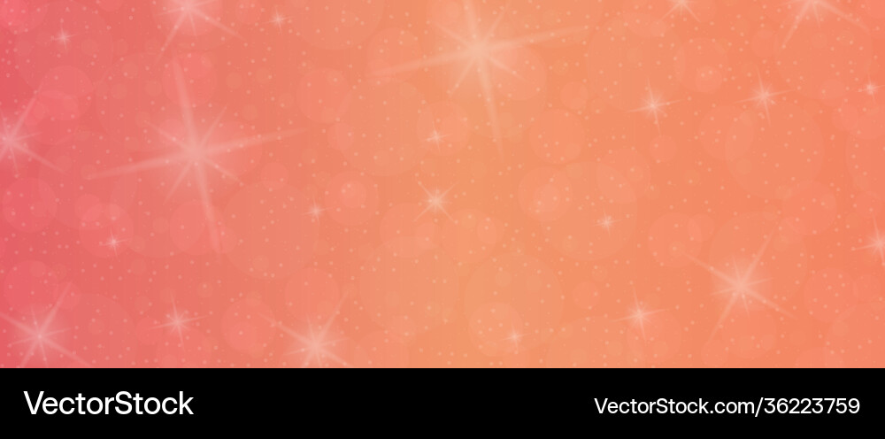 Pink background with bokeh elements and sparks Pink background with bokeh elements and sparks vector image