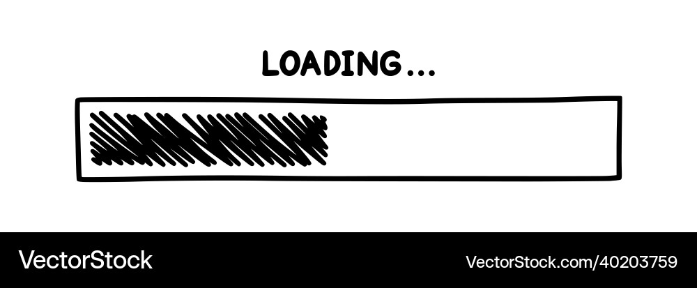 Progress loading bar infographics design element Progress loading bar infographics design element vector image