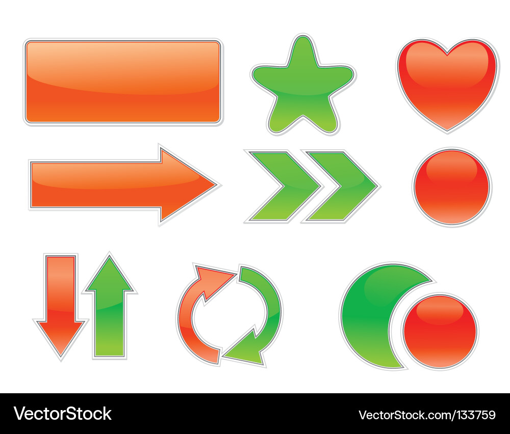 Web Icons & Elements Collection vector image